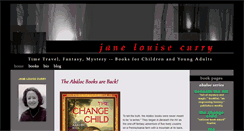 Desktop Screenshot of janelouisecurry.com